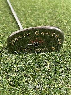 Scotty Cameron Studio Design 5 Putter / 32.5