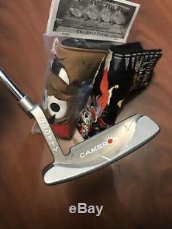 Scotty Cameron Studio Stainless Laguna 2.5 putter With 2 Covers Titleist 35