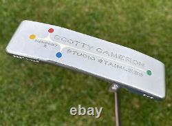 Scotty Cameron Studio Stainless Newport 2 Titleist 2002-04 Blade Putter, 34