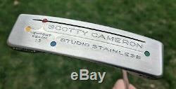Scotty Cameron Studio Stainless Newport Beach 1.5 Golf Putter Pistolero+ Grip