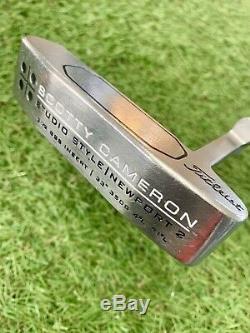 Scotty Cameron Studio Style NEWPORT 2 GSS 350g 33 RARE Custom Golf Putter