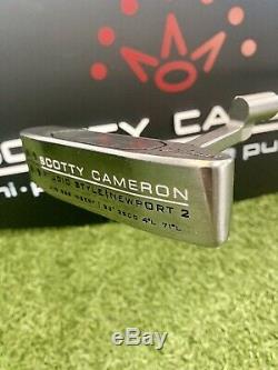 Scotty Cameron Studio Style NEWPORT 2 GSS 350g 33 RARE Custom Golf Putter