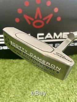 Scotty Cameron Studio Style NEWPORT 2 GSS 350g 33 RARE Custom Golf Putter