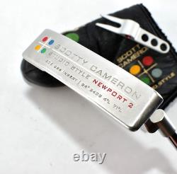Scotty Cameron Studio Style Newport 2 RH Titleist 34in Golf Putter Headcover
