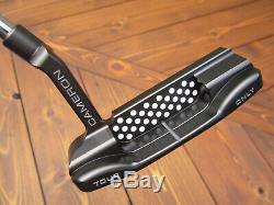 Scotty Cameron TOUR ONLY Black Newport T22 Terylium CIRCLE T 34 360G