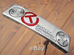 Scotty Cameron TOUR ONLY Newport 2 T22 Terylium CIRCLE T Silver SSS SIGHT DOT