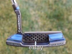 Scotty Cameron TOUR ONLY T22 Newport 2 Teryllium CIRCLE T CHROMATIC MARBLE