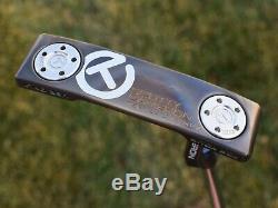 Scotty Cameron TOUR ONLY T22 Newport 2 Teryllium CIRCLE T CHROMATIC MARBLE