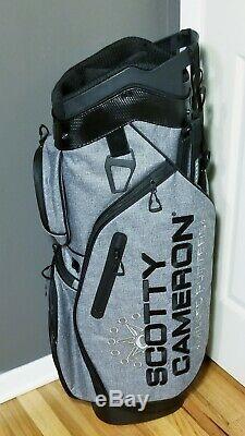 Scotty Cameron Titleist 2019 Circle T Heather Gray Cart Bag & Headcover Set