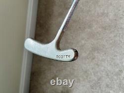 Scotty Cameron Titleist Bullseye Putter Platinum Finish 34 Blade Putter