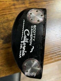 Scotty Cameron Titleist California Black Del Mar 33 inch Weight 20 Used FS Japan