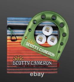Scotty Cameron Titleist Cinco De Mayo Serape Crown Putting Green Cup Kit with Bag