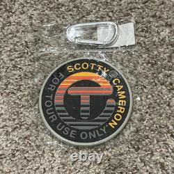 Scotty Cameron Titleist Circle T Serape Putting Disc / Bag Tag / Tour Only