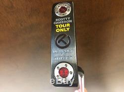 Scotty Cameron Titleist Circle T Tour Only Black Newport 1.5 35 inch Putter