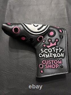 Scotty Cameron Titleist Jackpot Johnny Pink Charcoal Blade Putter Headcover