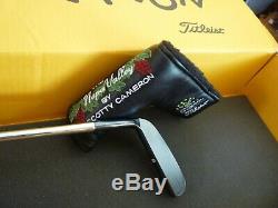 Scotty Cameron Titleist Napa Putter 06 Limited Bullet Bottom New With Headcover