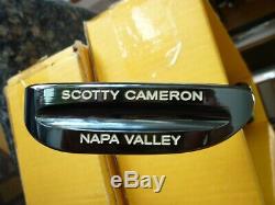 Scotty Cameron Titleist Napa Putter 06 Limited Bullet Bottom New With Headcover