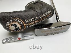 Scotty Cameron Titleist Pebble Beach Putter 35 Mens RH HC Tool NEW