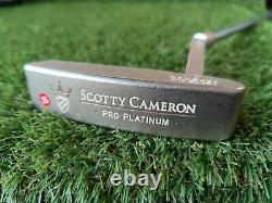 Scotty Cameron (Titleist) Pro Platinum Newport Mid Slant withHeadcover (34)