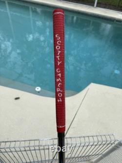 Scotty Cameron Titleist Red X2 Mid Putter RH 34 3/4 Scotty Shaft w Scotty Cover