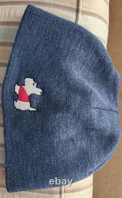 Scotty Cameron Titleist Scotty Dog Knit Hat Cap Beanie Gray Very Hard To Find