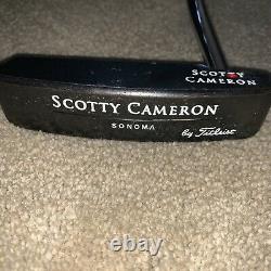 Scotty Cameron Titleist Sonoma 33.5 Putter Classic + 2017 Gallery Shaft Band