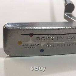 Scotty Cameron Titleist Studio Stainless Newport Beach 34 1/2 Right Handed