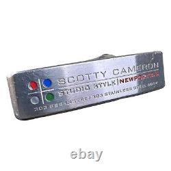 Scotty Cameron Titleist Studio Style Newport 2.5 303 Putter & Headcover 33.5 RH
