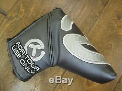 Scotty Cameron Tour GREY SILVER CARBON Industrial Circle T MID MALLET Headcover