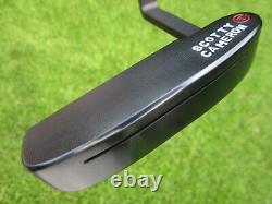 Scotty Cameron Tour Only 009 Beach Carbon 3x Black Circle T 350G with CROWN & DOT