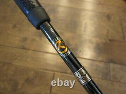 Scotty Cameron Tour Only BLACK SMOKED Circle T Shaft Bronze Ring & Leather Grip