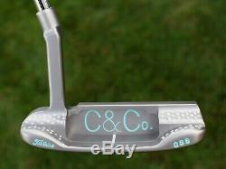Scotty Cameron Tour Only Cameron & Co. Newport GSS Circle T Tiffany with Snow
