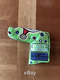 Scotty Cameron Tour Only Green Circle T Jackpot Johnny Headcover RARE