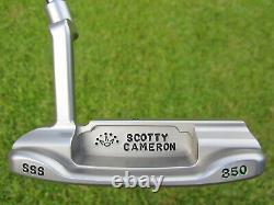 Scotty Cameron Tour Only SSS Masterful 009. M Circle T 350G CROWNS & SCOTTY DOG