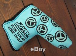Scotty Cameron Tour Only TIFFANY Dancing Circle T Patches Blade Headcover