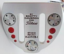 TITLEIST SCOTTY CAMERON STUDIO SELECT KOMBI PUTTER RH 35 4 71 With head cover