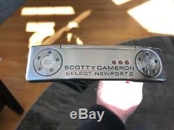 TITLEIST Scotty Cameron select NEWPORT 2 2018 35 inch with cover