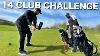 The 14 Golf Club Challenge With A Twist