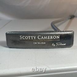 Titleist 1995 Scotty Cameron Catalina 35 Putter RH Steel Gun Blue Finish No HC