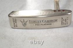 Titleist 2002 Scotty Cameron Pro Platinum Newport Mil-Spec 34 Putter RH #167388
