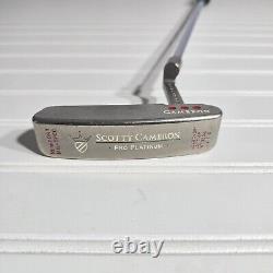 Titleist 2002 Scotty Cameron Pro Platinum Newport Mil-Spec 35 Putter RH