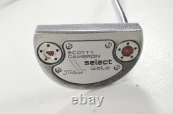 Titleist 2012 Scotty Cameron Select GOLO 35 Putter Right Steel # 222616