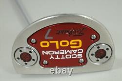 Titleist 2014 Scotty Cameron Select GOLO 7 35 Putter Right Steel # 184440