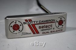 Titleist 2014 Scotty Cameron Select Newport 2 Dual Balance 36 Putter 63292