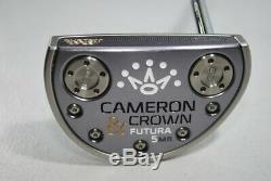 Titleist 2016 Scotty Cameron and Crown Futura 5MB 33 Putter Right Steel # 78199