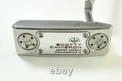 Titleist 2023 Scotty Cameron Super Select Squareback 2 36 Putter Steel # 188256