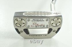 Titleist 2025 Scotty Cameron Studio Style Fastback 1.5 35 Putter RH # 209558