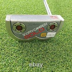 Titleist Putter Scotty Cameron Golo 6 34 Scotty Cameron Grip Shaft Steel