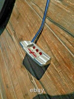 Titleist SCOTTY CAMERON SELECT'Square Back' 34 Putter with pistol grip NICE