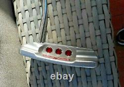 Titleist SCOTTY CAMERON SELECT'Square Back' 34 Putter with pistol grip NICE